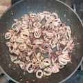 El cooksnap de Melanio Esteban cuando hizo Calamares a la plancha.