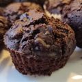 Marika Dalminé Cooksnap-ja, amikor elkészítette a(z) Kakaós-meggyes muffin glutén- és tejmentes receptet.