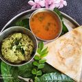 Varsha Bharadva का कुकस्नैप जब उन्होंने मसाला डोसा विथ सांबर (Masala dosa with sambar recipe in hindi) बनाया था।