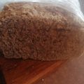 El cooksnap de Noelia Segovia cuando hizo Pan integral con miel en panificadora.
