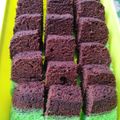Cooksnap dari SnSkazoku untuk resep Brownies kukus lapis Pandan