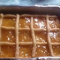 El cooksnap de Griselda Itati Gomez de Sotelo cuando hizo Pasta frola de dulce de batata con chocolate 😍.