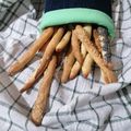 il Roberta Guidetti quando ha preparato Grissini cicciottelli col sesamo