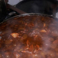 El cooksnap de Montsy Torres cuando hizo Bistec en chile negro.