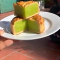 Cooksnap của Thu Mèo khi họ làm theo món Bánh trung thu nhân đậu xanh/đậu đỏ + trứng muối (Bánh nướng)