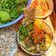 Cooksnap của Nguyễn Hoàng Yến khi họ làm theo món Mì Quảng Tôm Thịt