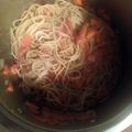 El cooksnap de Hector Jimenez cuando hizo Espagueti chino 🍝.