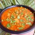 Mukti Bhargava का कुकस्नैप जब उन्होंने आलू छोलिया करी (Aloo choliya curry recipe in Hindi) बनाया था।