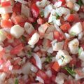 El cooksnap de Aldonza Padilla cuando hizo Ceviche de tilapia.