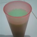 Cooksnap dari Afifah Mahdiata untuk resep Susu kedelai pandan
