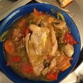 El cooksnap de Mari Luz Sáez cuando hizo Pollo al horno con verduras y champiñón.