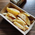 Bijal Thaker's cooksnap of when they made Airfried Spicy Potato Wedges.