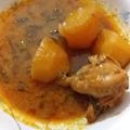 Rizwan Qureshi's cooksnap of when they made Chicken Aloo Salan.