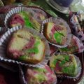 Cooksnap dari BuWin untuk resep Bolu Panggang Pandan 1 Telur oven tangkring loyang 17cm