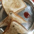 Devanshi rathi का कुकस्नैप जब उन्होंने आलू टोस्ट (aloo toast recipe in Hindi) बनाया था।