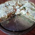 El cooksnap de Erica Kicinski cuando hizo Tarta de zapallitos, zanahoria y berenjena con masa casera.