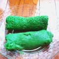 Cooksnap dari Pande Natasha untuk resep Dadar gulung daun suji