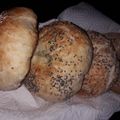 El cooksnap de Pamela Vargas cuando hizo Pan Bagel Casero.