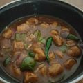 Sweety का कुकस्नैप जब उन्होंने चिल्ली सोया चौंक (chilli soya chunk recipe in Hindi) बनाया था।