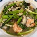 Cooksnap của Ngan Bui khi họ làm theo món Cải ngồng xào nấm và cồi sò điệp