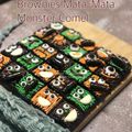 Cooksnap Dapur Yusfarisyia semasa beliau membuat Brownies Mata Mata Monster Comel.