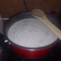 El cooksnap de Nancy Guzman cuando hizo Arroz con leche.