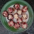 El cooksnap de Isabel Mosi cuando hizo Champiñones al horno con queso.
