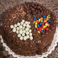 El cooksnap de cyntia cuando hizo Crema de chocolate para relleno o cobertura de torta 🎂.