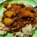 Vaishali Arora's cooksnap of when they made Allo matar.