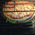 El cooksnap de Maggie cuando hizo Pizza hawaiana.