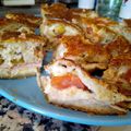 El cooksnap de Estela Torres cuando hizo Torta de fiambre primavera con masa licuada.