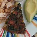 El cooksnap de Claudia Patricia Jaimes Bernal cuando hizo Tortilla de espinaca con plátano.