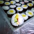 ABEEHONEYx's cooksnap of when they made Rolled sushi.