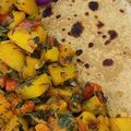  Dimpy का कुकस्नैप जब उन्होंने चटपटी मेथी आलू की सब्जी (chatpati methi aloo ki sabzi recipe in Hindi) बनाया था।