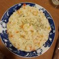 El cooksnap de Mauro Perucho cuando hizo Risotto de Camarón.