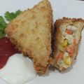 Cooksnap dari Ulla untuk resep Roti Tawar Goreng isi Ragout