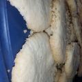 El cooksnap de Estefanía Castiglioni cuando hizo Alfajor de maicena.