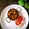 Sheela Biswas 's cooksnap of when they made ক্যাপ্সিকাম চিকেন (capsicum chicken recipe in Bengali).