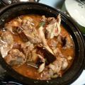 El cooksnap de kid3koolmom cuando hizo Pollo o Gallo en Chicha.
