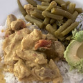 El cooksnap de rossanahuerta cuando hizo Pollo al curry con arroz (sin leche de coco).