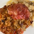 paddy's cooksnap of when they made My Yaya’s Gemista (stuffed tomatoes with rice).