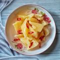 Cooksnap dari Beranda Aqlan untuk resep Nanas Kopyok