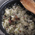 El cooksnap de José Manuel Estevez cuando hizo Arroz con champiñones.