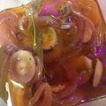 El cooksnap de Yamila cuando hizo Hongos en escabeche.