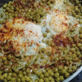 El cooksnap de Samantha 🍳 cuando hizo Sartencita de guisantes con huevo al pimentón.