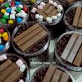 Cooksnap Dapur Yusfarisyia semasa beliau membuat Choco jar Tak keras.
