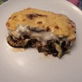 El cooksnap de Javier Pérez cuando hizo Moussaka de calabacín y berenjena.