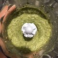 El cooksnap de Maite cuando hizo Pesto casero.