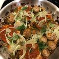 ayshakayani's cooksnap of when they made Harissa Chicken with Caramelized Leeks and Fennel.
