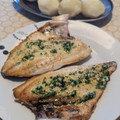 El cooksnap de Saúl cuando hizo Dorada y espárragos a la plancha con salsa de perejil y ajo.